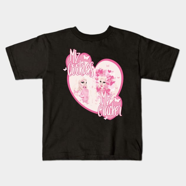 Miz cracker and Miz cookies season10 winner Kids T-Shirt by Amelia Emmie